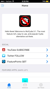 Free Download iNoCydia without jailbreak Cydia Apps for iOSiPhoneiPadMac